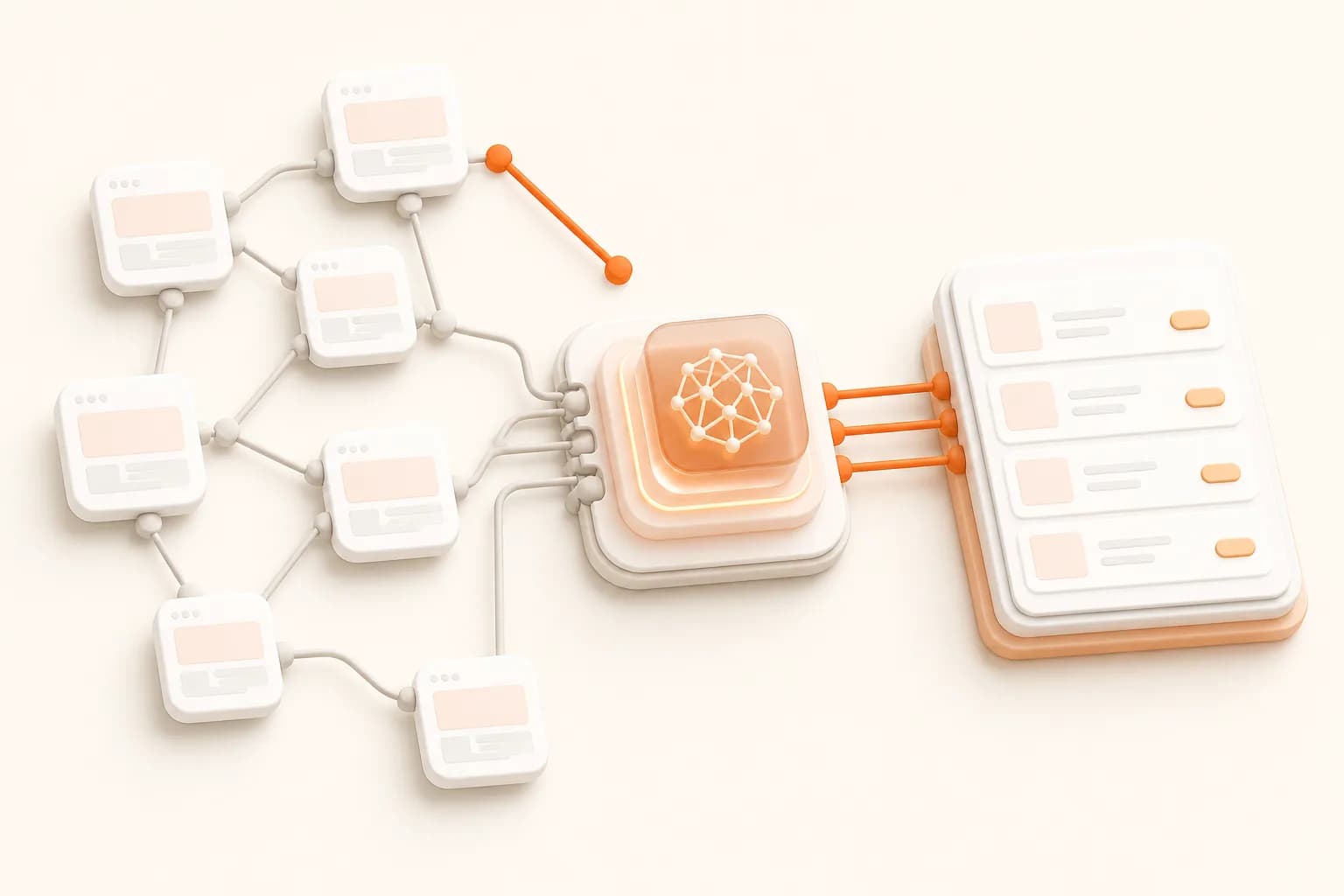 Snapshot Site themed workflow illustration for ai broken link detection
