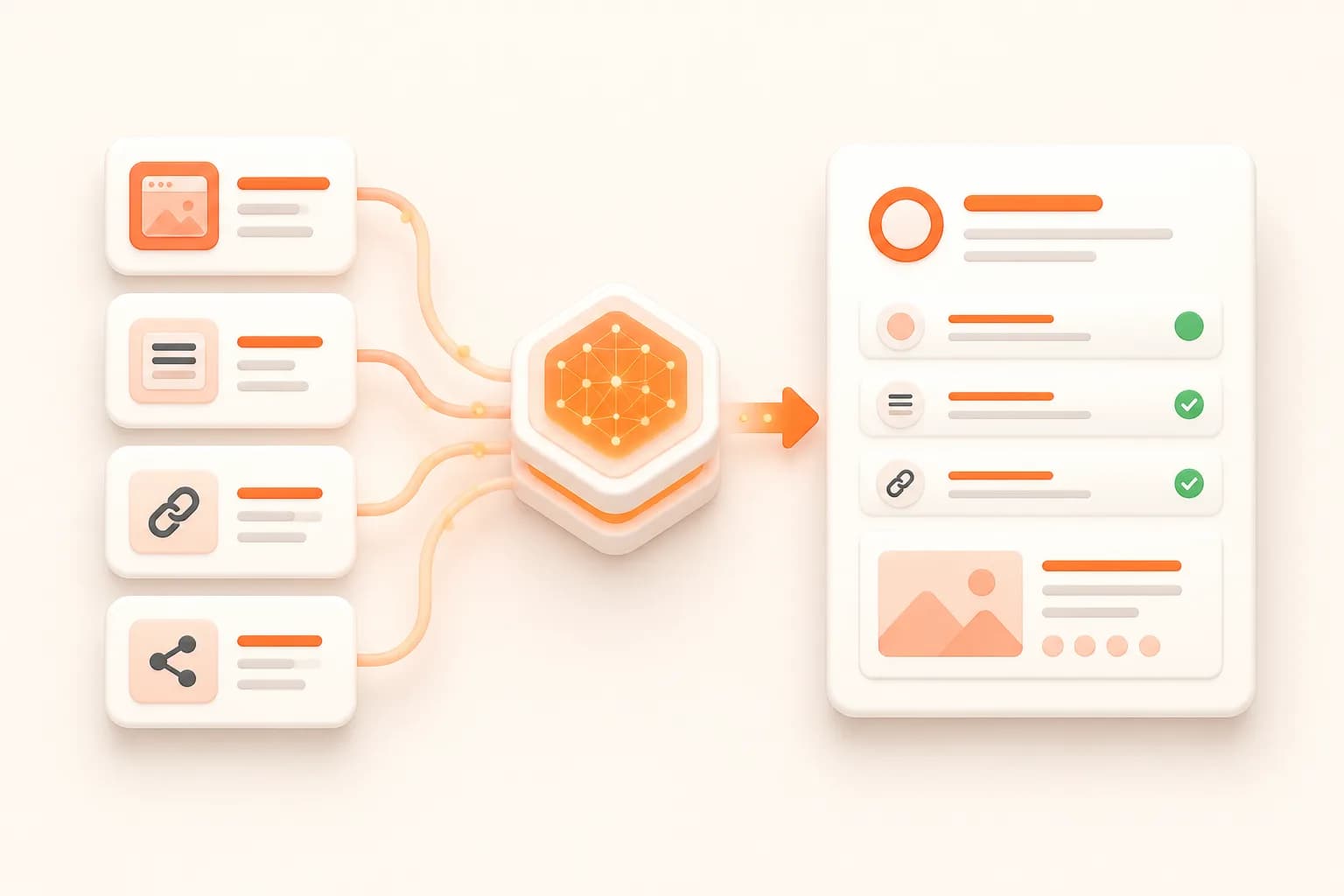 Snapshot Site themed workflow illustration for ai metadata analysis