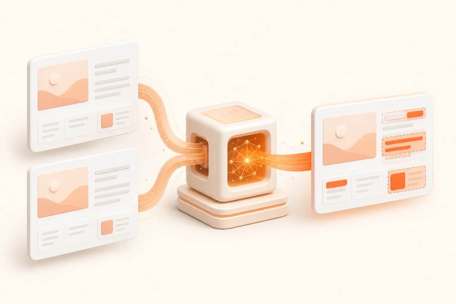 Snapshot Site themed workflow illustration for ai visual comparison
