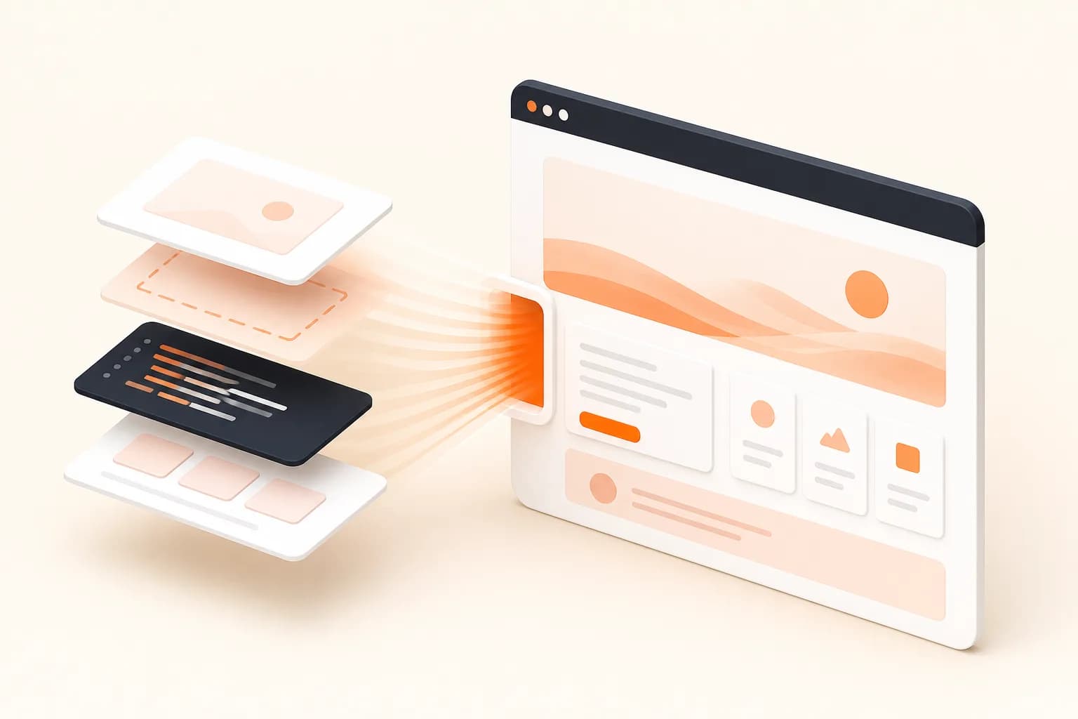 Snapshot Site themed illustration for browser rendering api