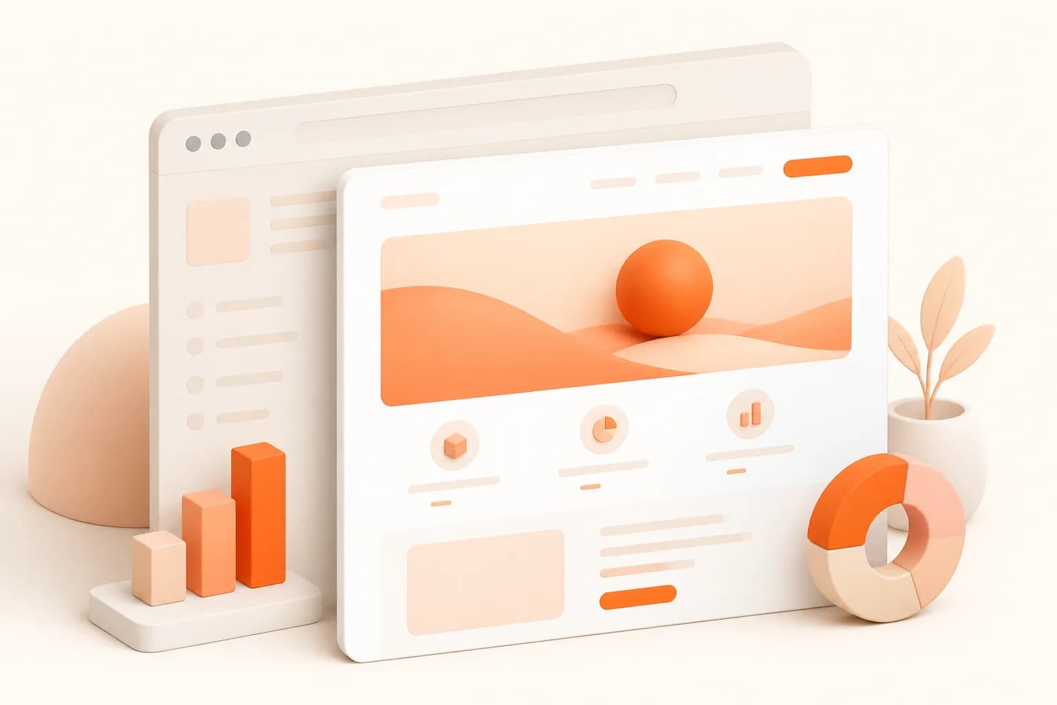 Snapshot Site themed illustration for chrome screenshot api