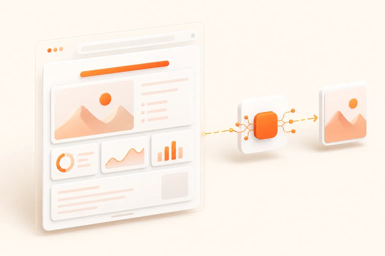 Snapshot Site themed illustration for headless browser api