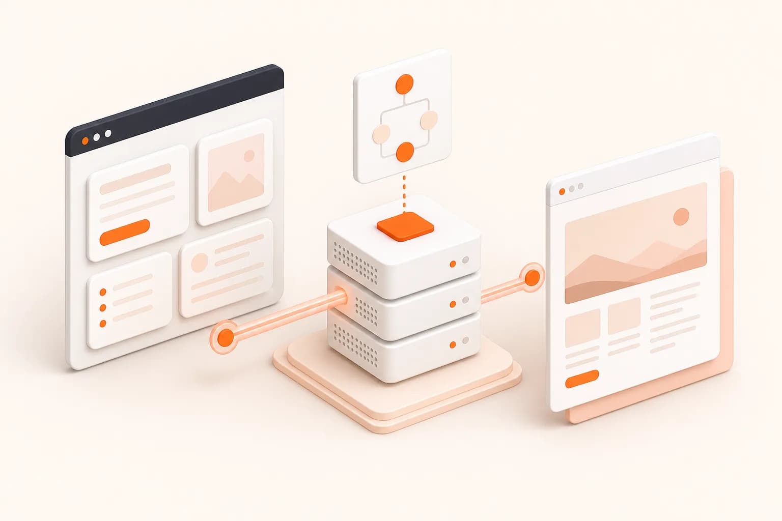 Snapshot Site themed Next.js screenshot API integration illustration