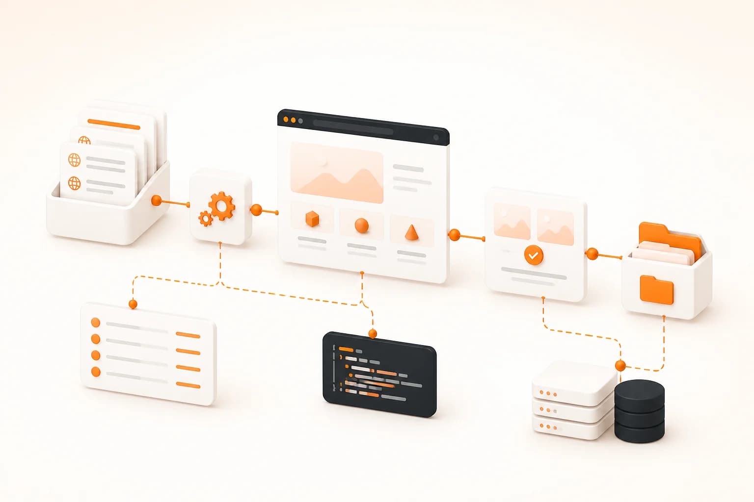 Python screenshot API automation pipeline capturing, comparing, analyzing, and saving website assets