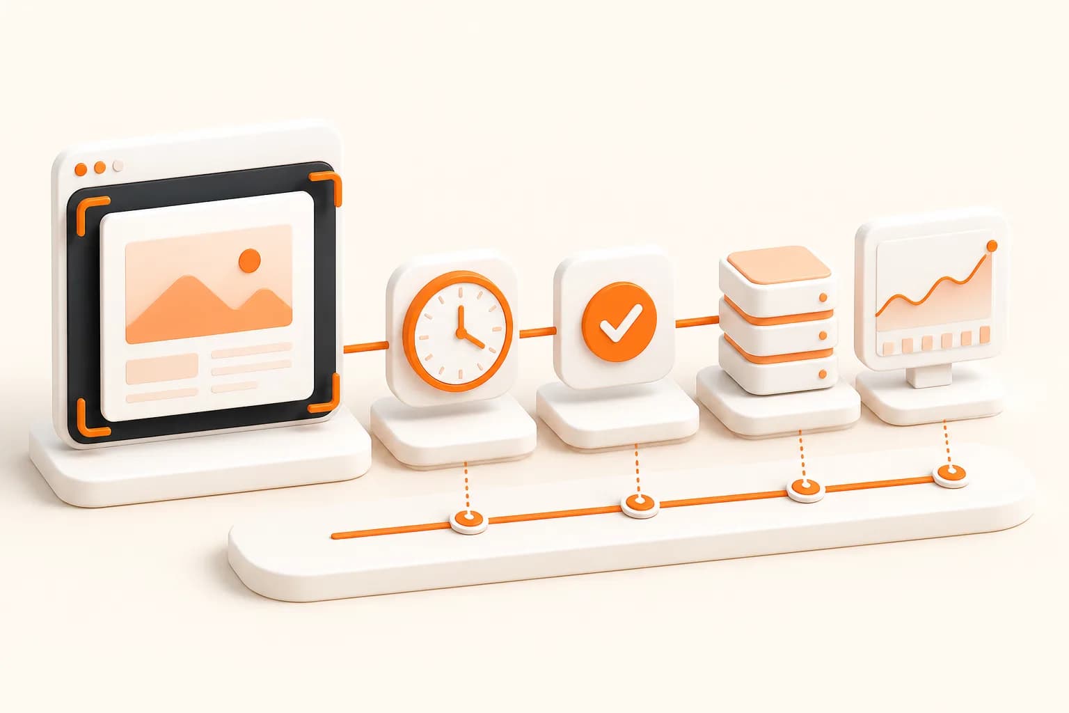 Snapshot Site themed screenshot API best practices illustration