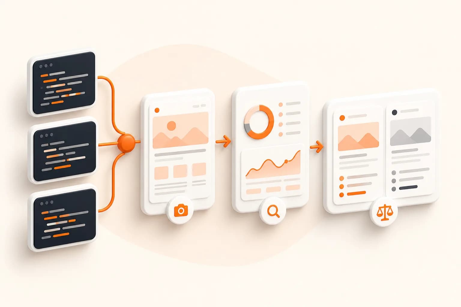 Snapshot Site themed screenshot API examples illustration