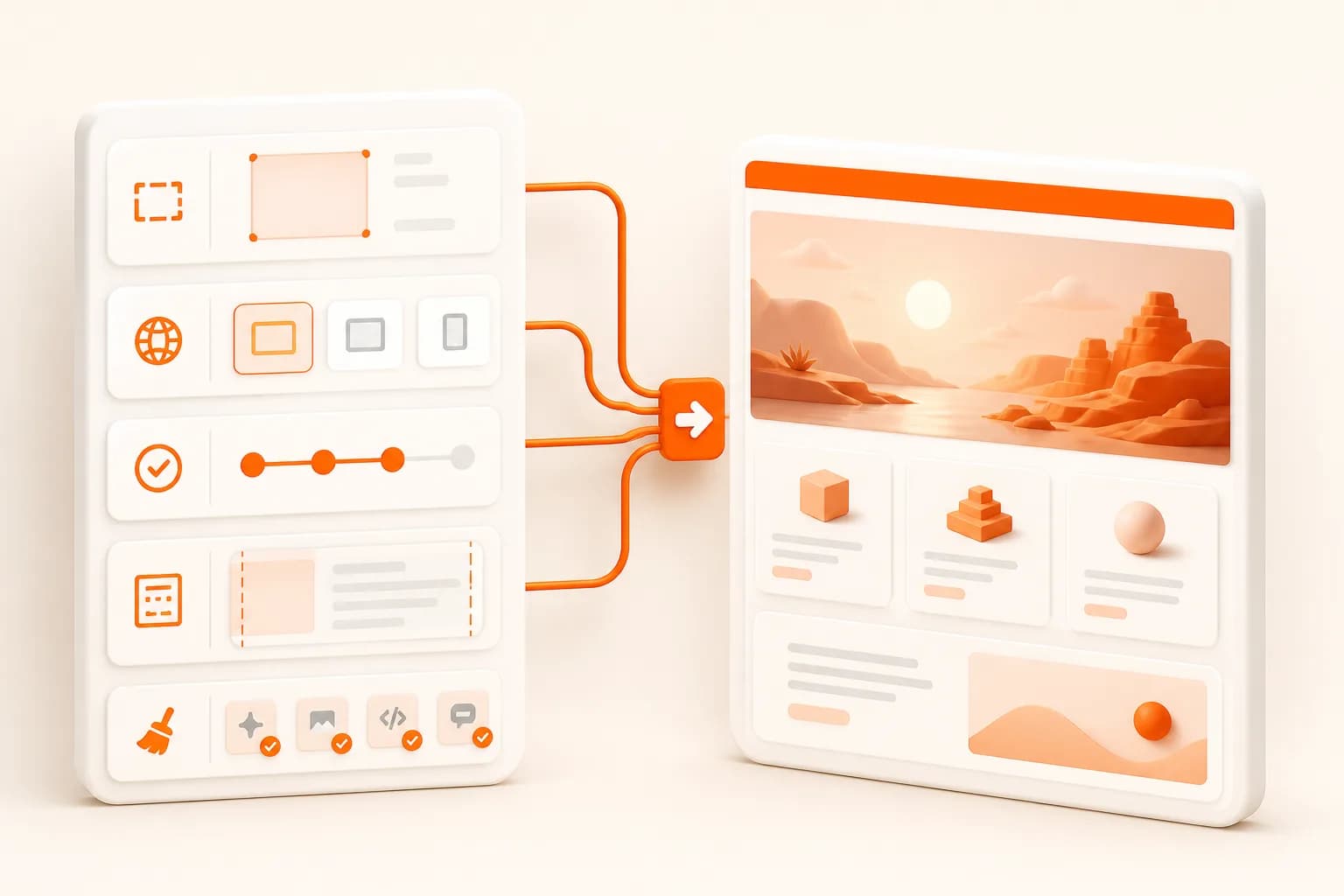 Snapshot Site themed screenshot API request parameters illustration
