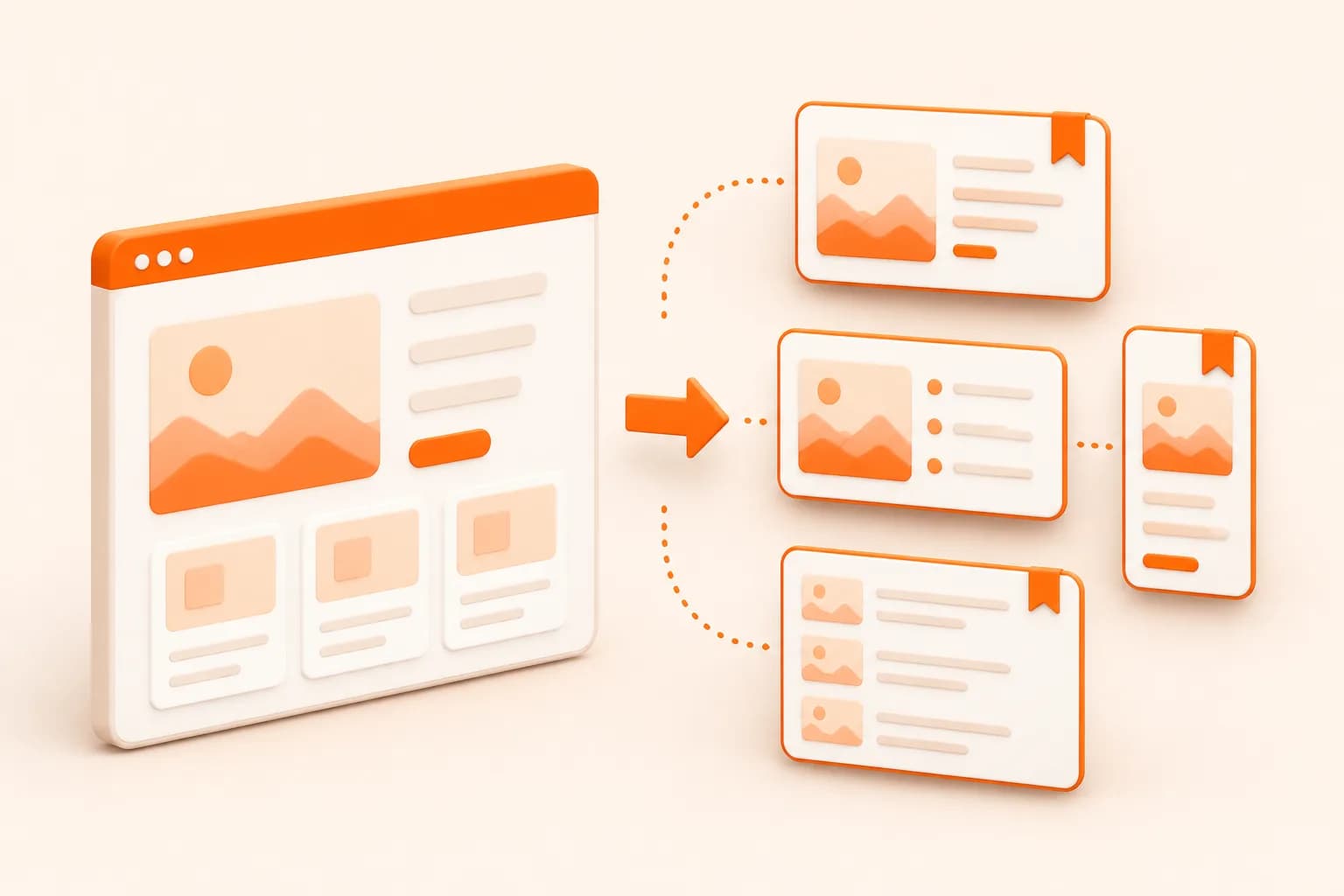 Snapshot Site themed website thumbnail API illustration