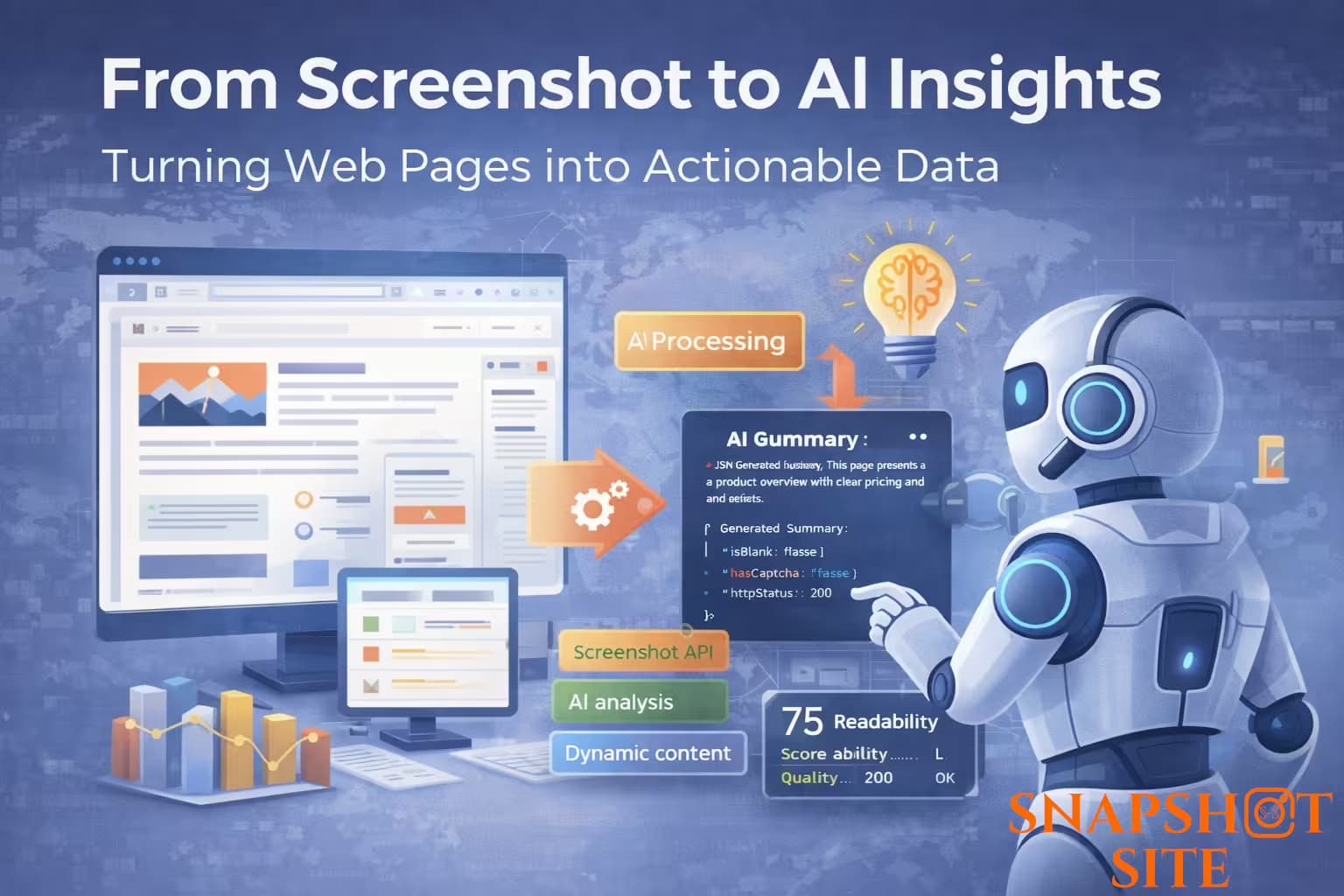 From Screenshot to AI Insights: Turning Web Pages into Actionable Data
