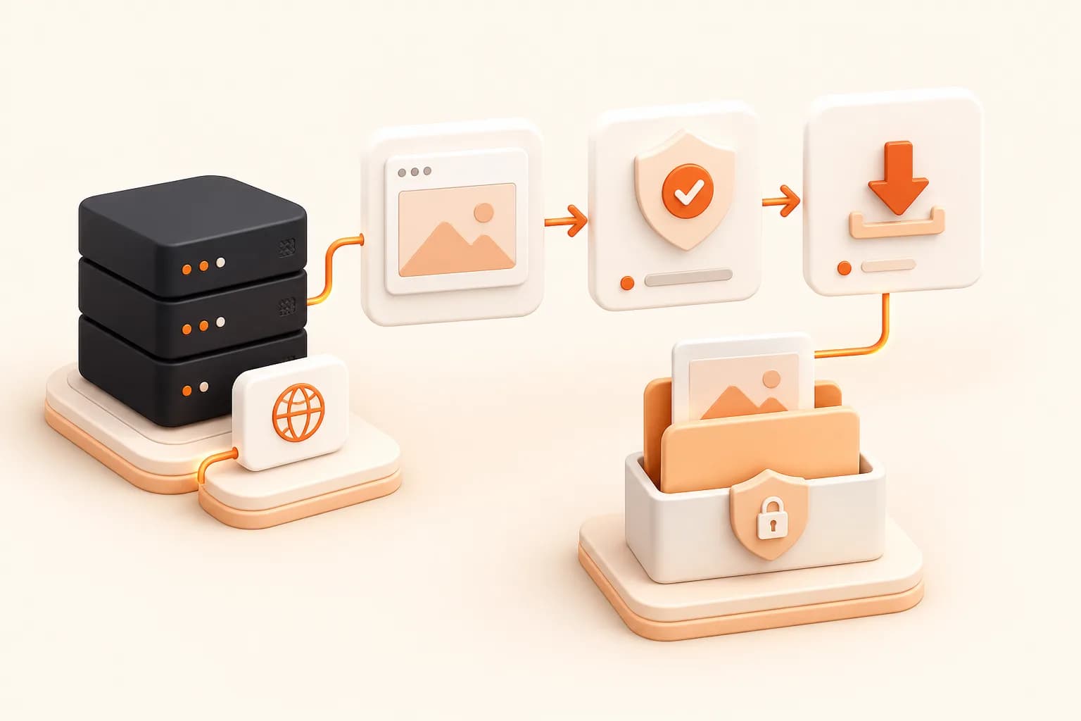 Snapshot Site themed save website screenshot Node.js illustration
