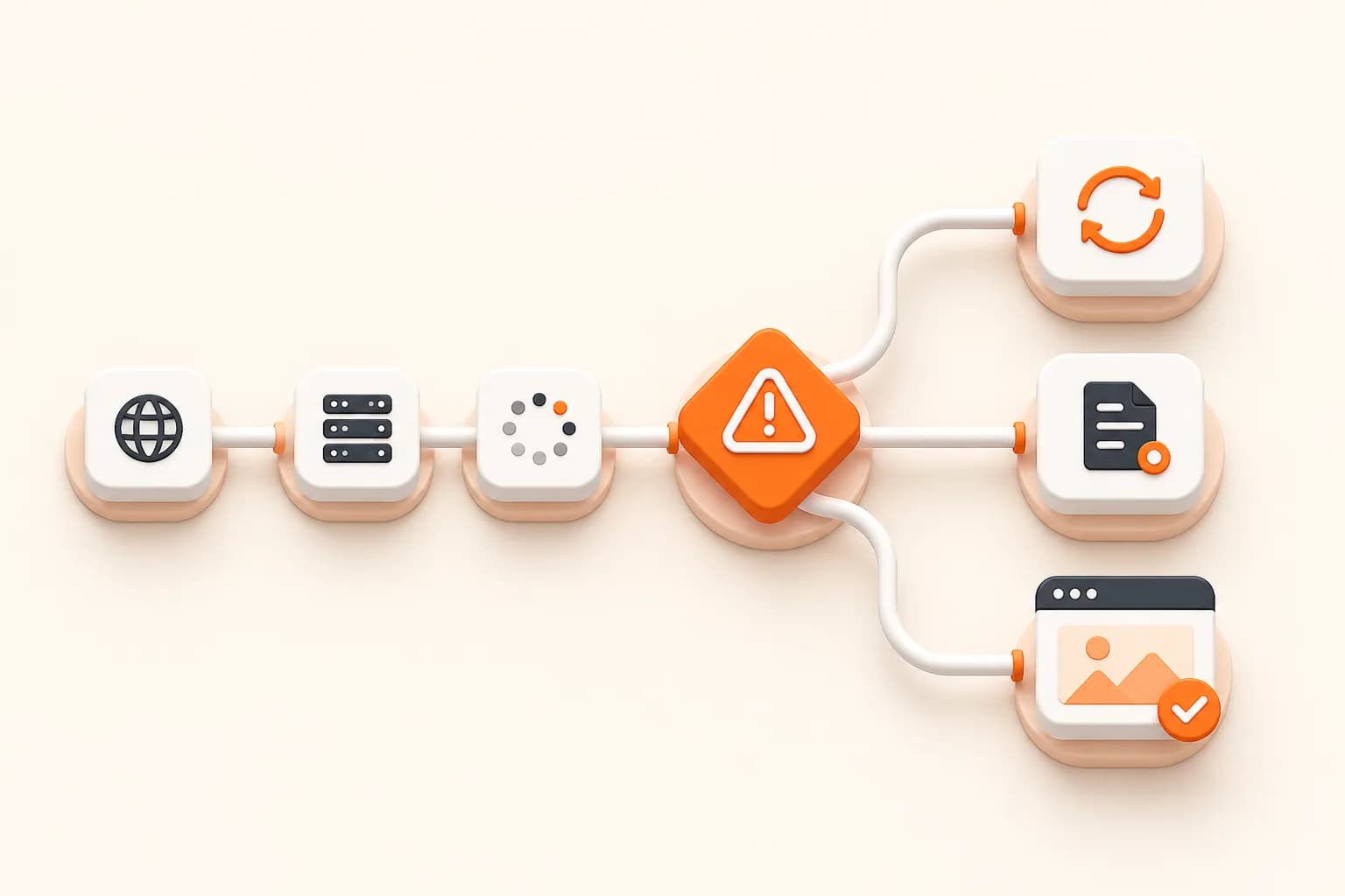 Snapshot Site themed screenshot API error handling illustration