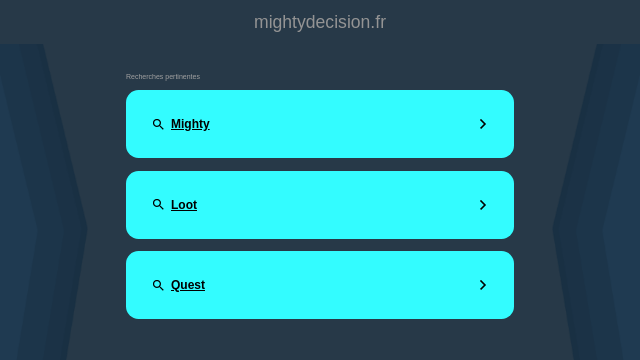 Mighty Decision ZERO LIMITS